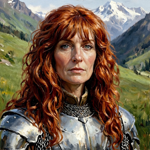 Mirnhilde von Hahnfels, angemasste Baronin von Hahnfels, Grafschaft Sichelwacht, Herzogtum Weiden
